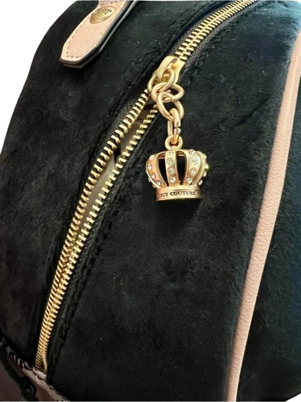 Juicy Couture NEW LOVE CHAPTER Large Backpack Black